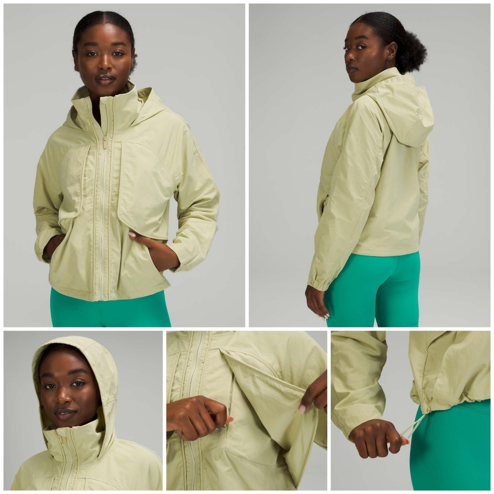 Lululemon Always Effortless Jacket sz 6 (Dew Green)